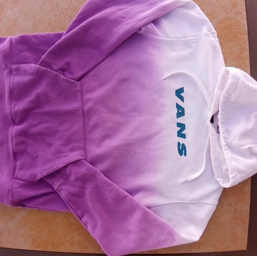 Vans Hoodie Off The Wall Tie Dye Ombre Medium - Picture 10 of 11